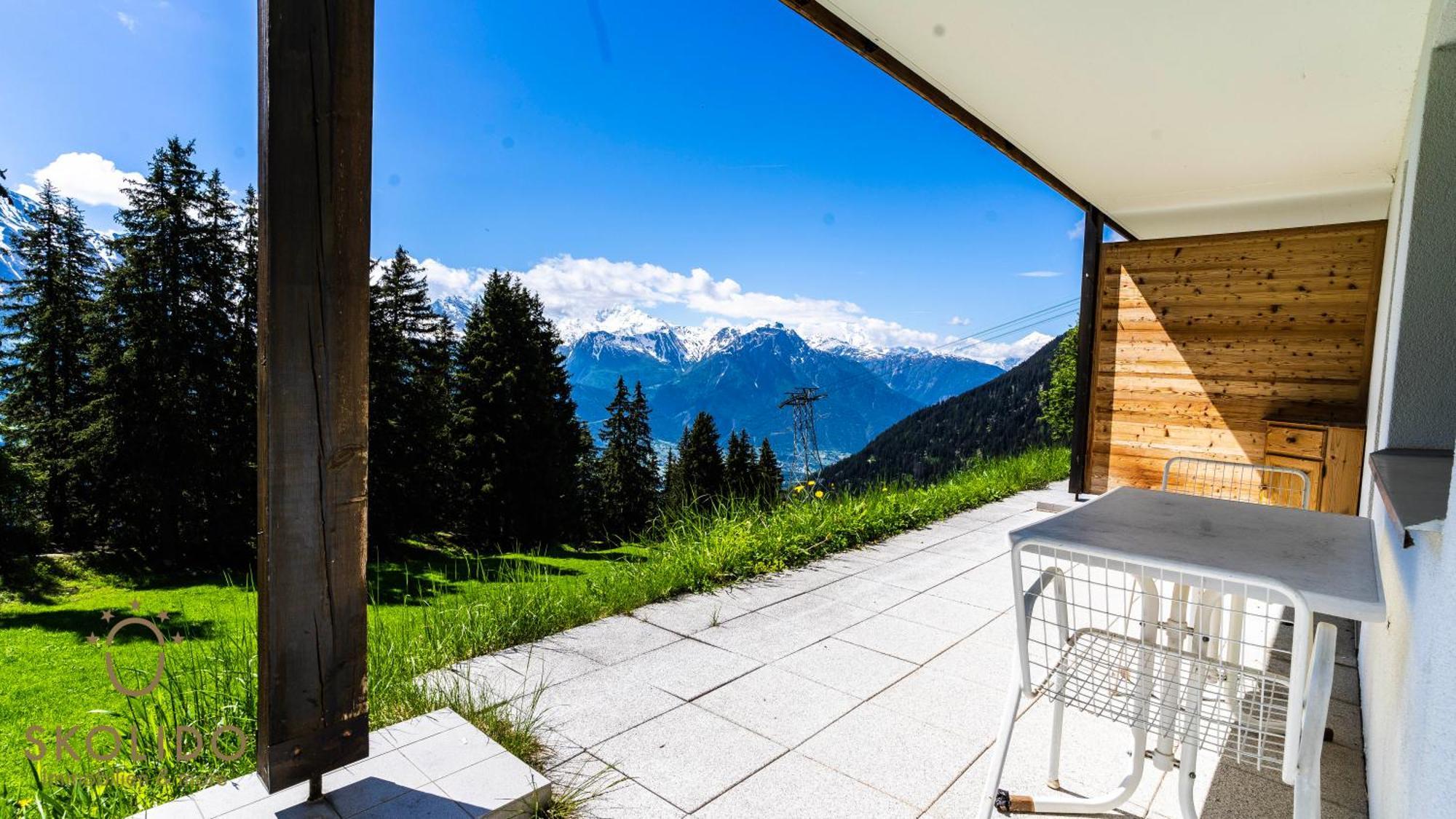 Haus Caroline, Riederalp Mitte Apartman Kültér fotó
